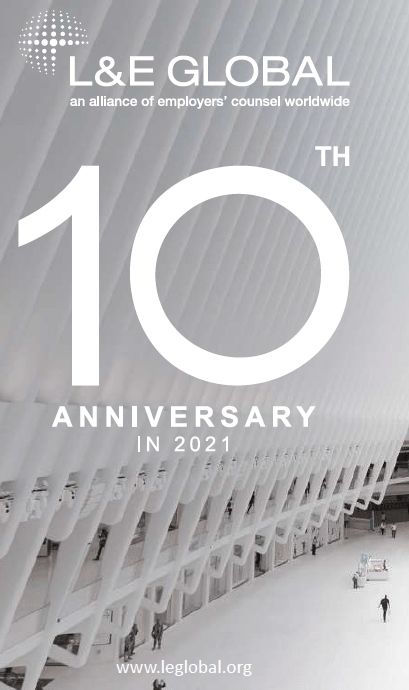 L&E Global Brochure - 10th anniversary in 2021